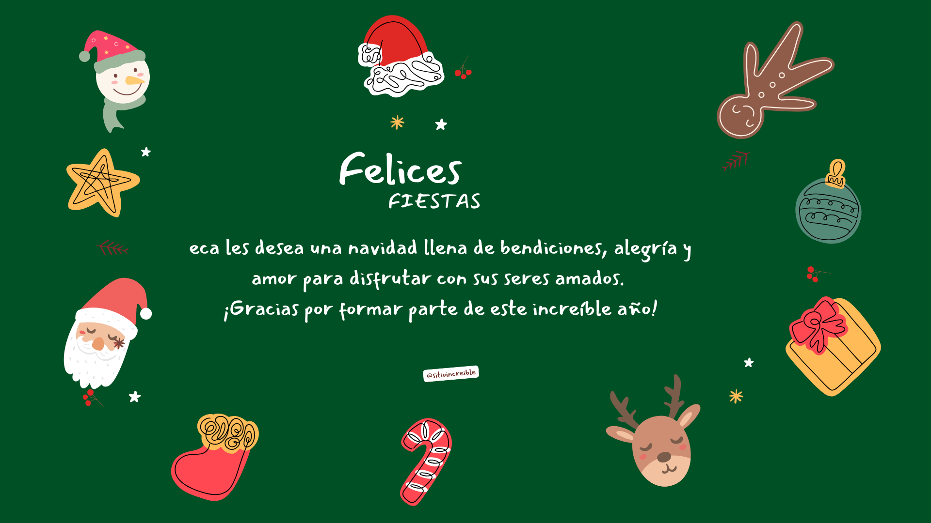 Felices fiestas